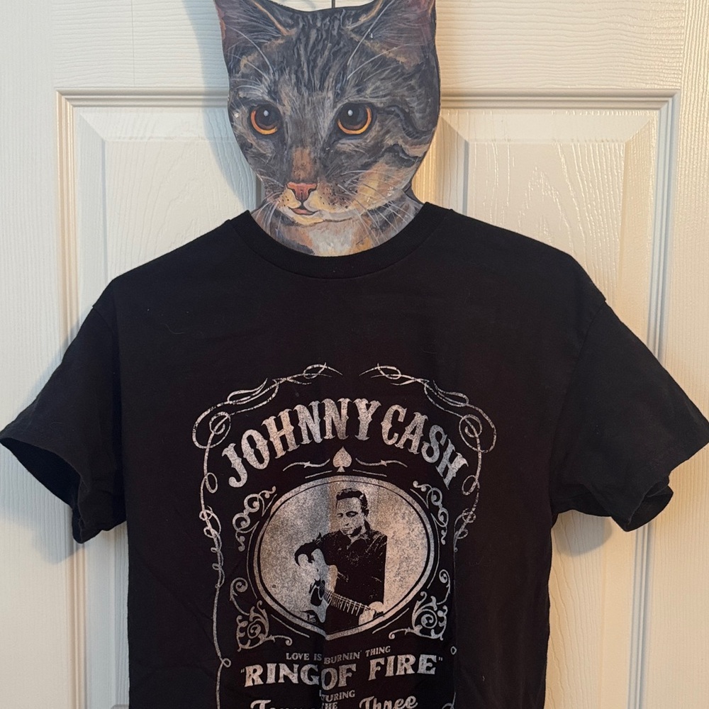Black Johnny Cash T-Shirt